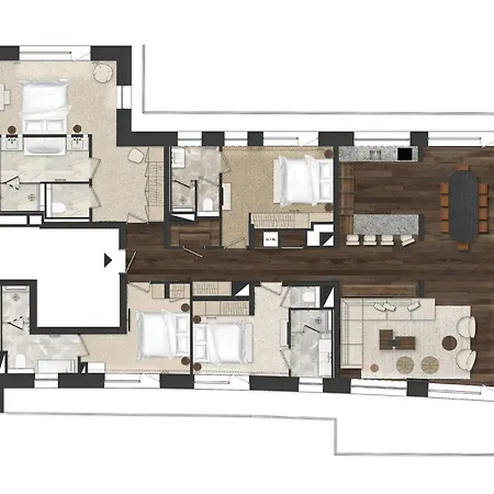 شقة Luxe Avec Retour A Et Acces Bien-etre A 1850 - Fr-1-830-8 *